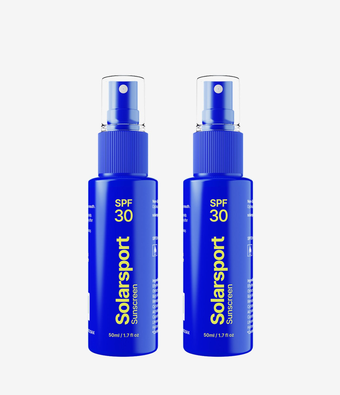 Solarsport SPF 30 Sunscreen 50ml twin pack